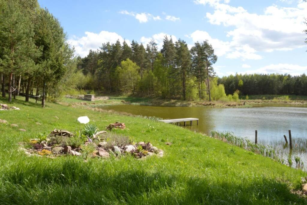 Hut In The Mid. Of Nowhere + Priv Pond+3 Ha Darzkowo Εξωτερικό φωτογραφία