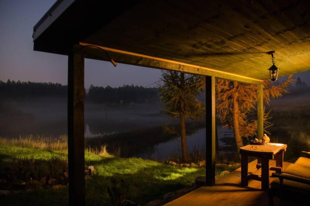 Hut In The Mid. Of Nowhere + Priv Pond+3 Ha Darzkowo Εξωτερικό φωτογραφία